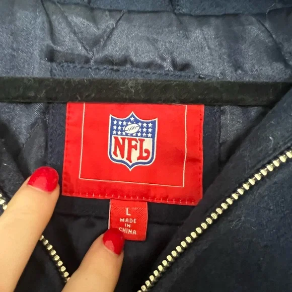 Vintage Dallas Cowboys Varsity Jacket - Picture 5 of 12